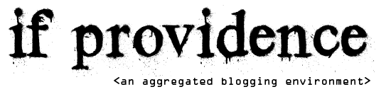 If Providence blog mccune